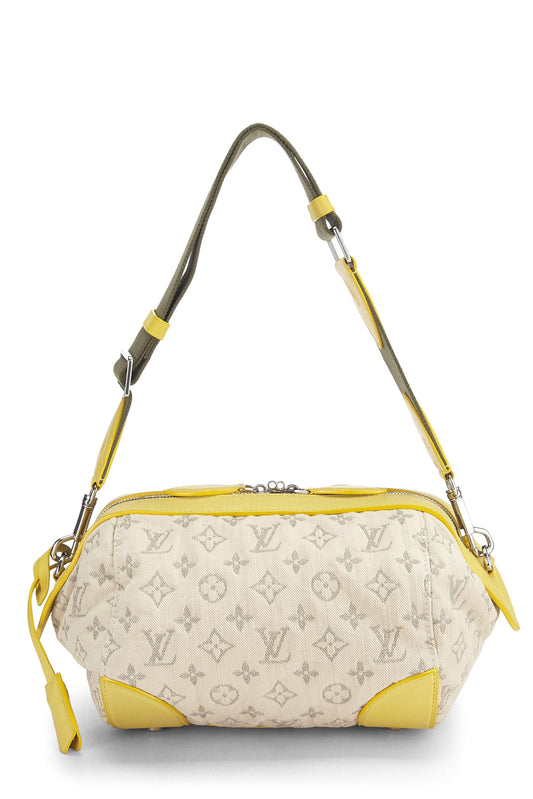 Louis Vuitton, Jaune Monogram Pochette Round, Yellow
