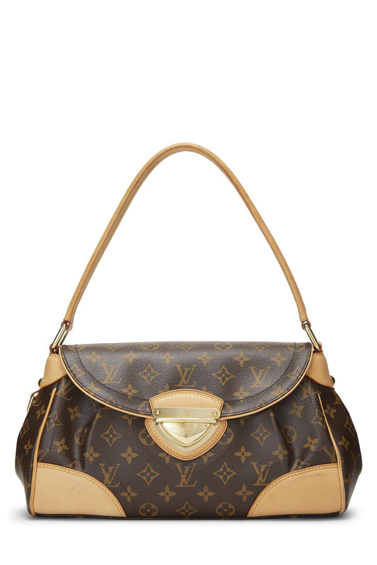 Louis Vuitton, Monogram Canvas Beverly MM, Brown