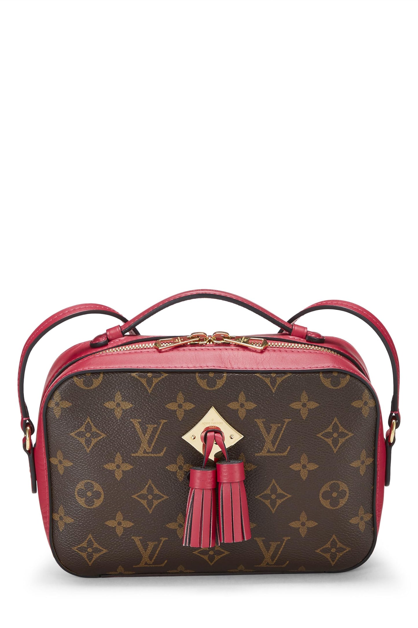 Louis Vuitton, Pink Monogram Canvas Saintonge, Pink