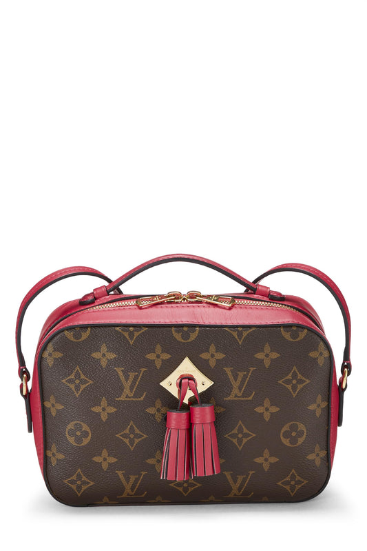 Louis Vuitton, Pink Monogram Canvas Saintonge, Pink