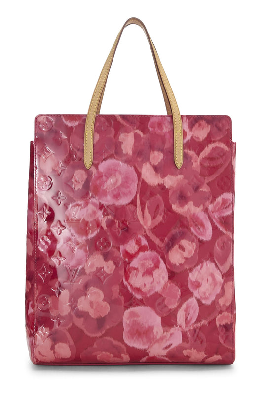 Louis Vuitton, Pink Monogram Vernis Ikat Flower Catalina, Pink