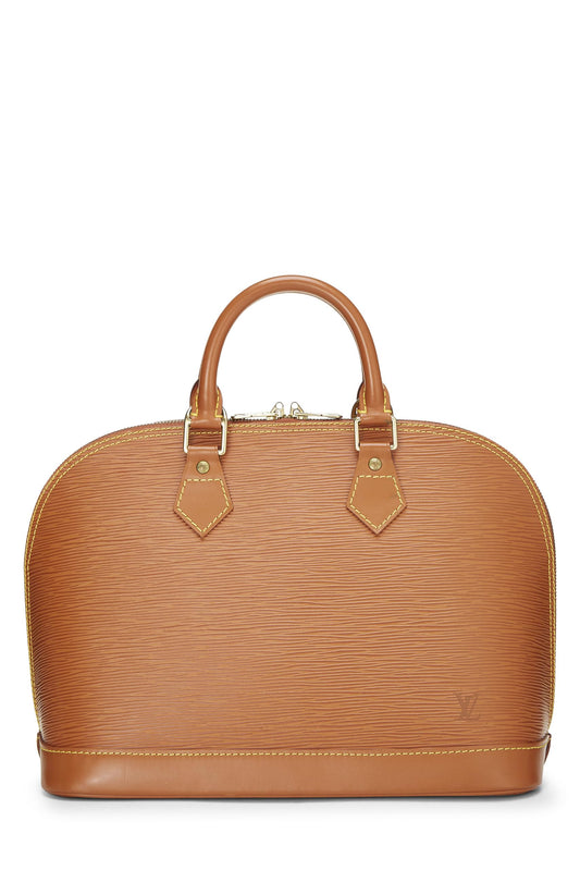 Louis Vuitton, Cannelle Epi Alma PM, Brown