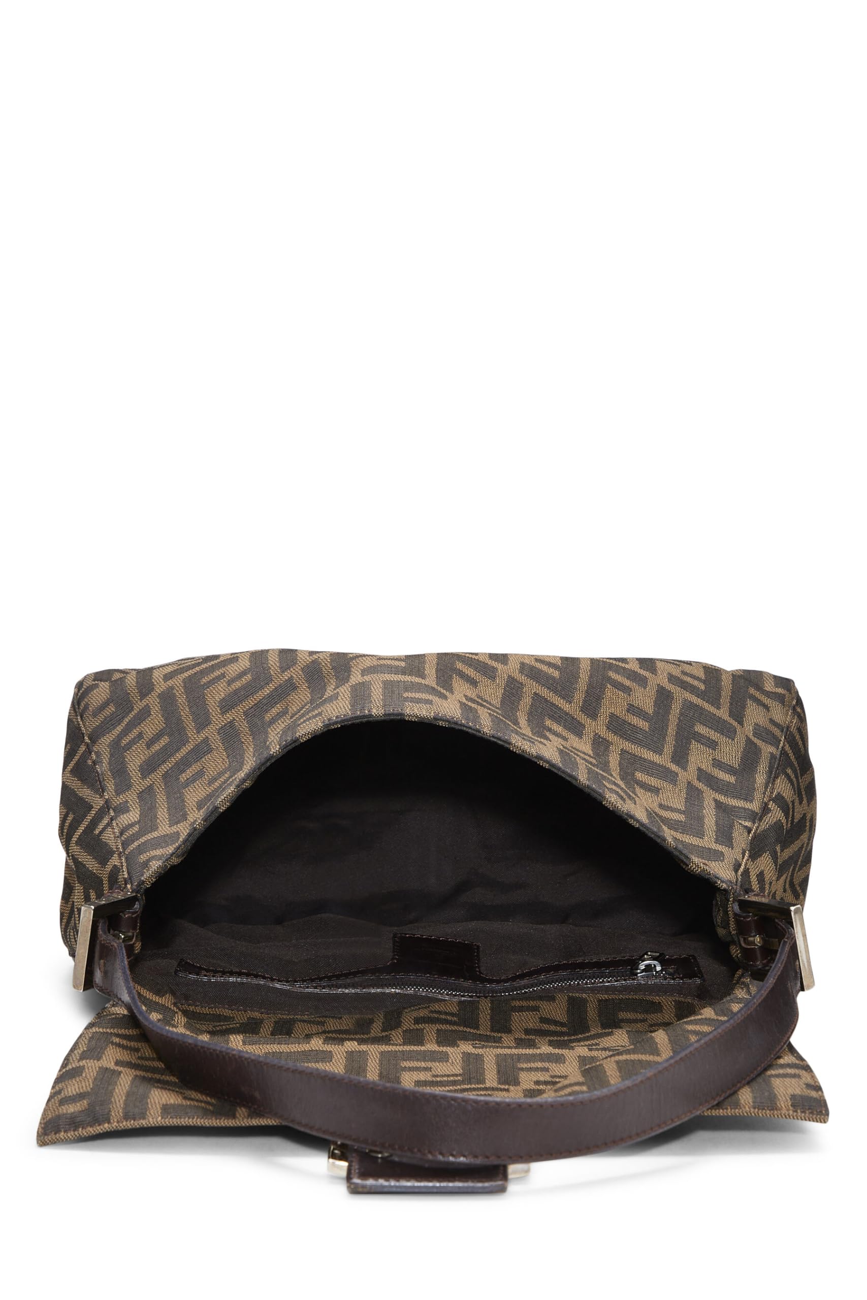 Fendi, Brown Zucca Canvas Mama, Brown