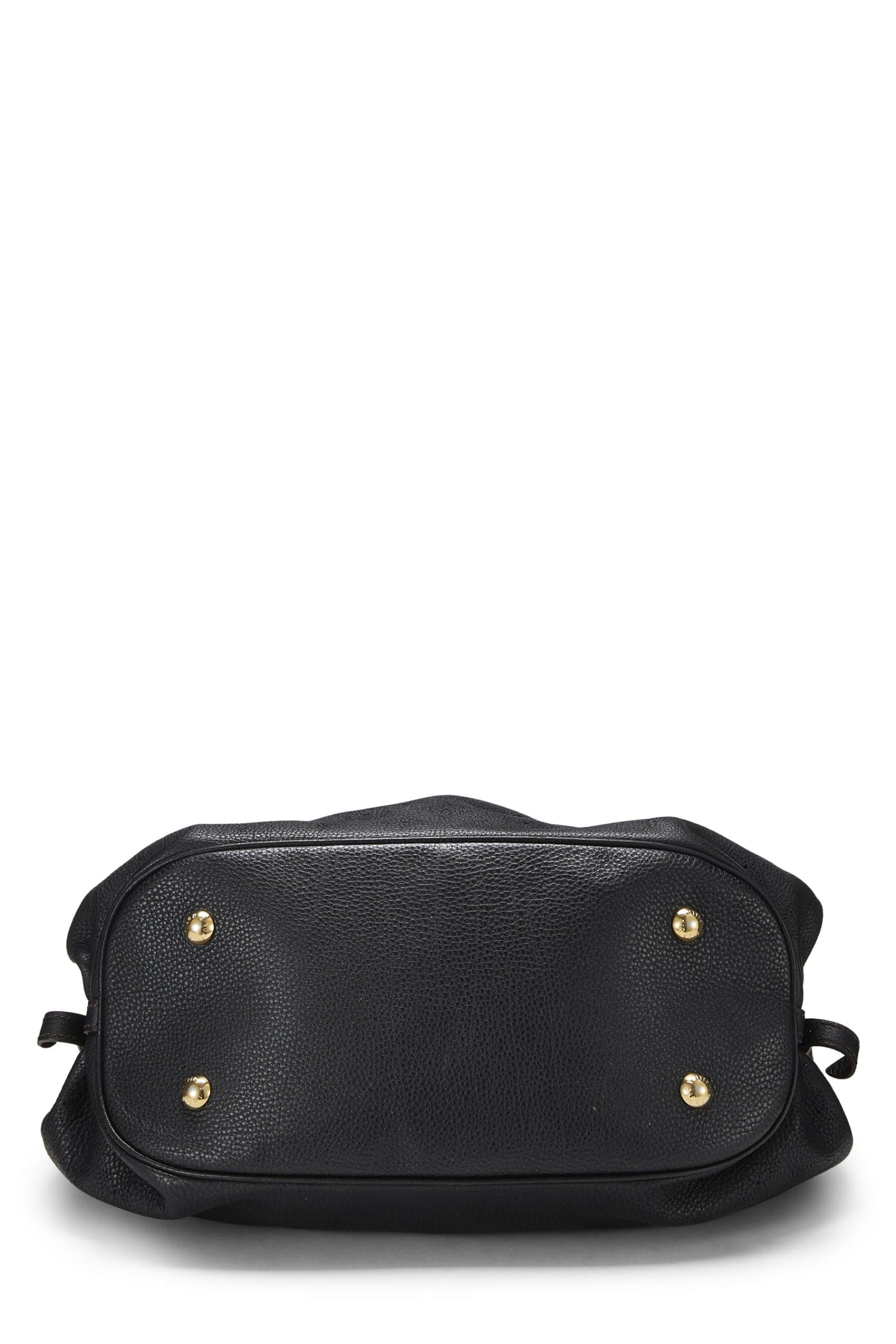 Louis Vuitton, Black Monogram Mahina Large, Black