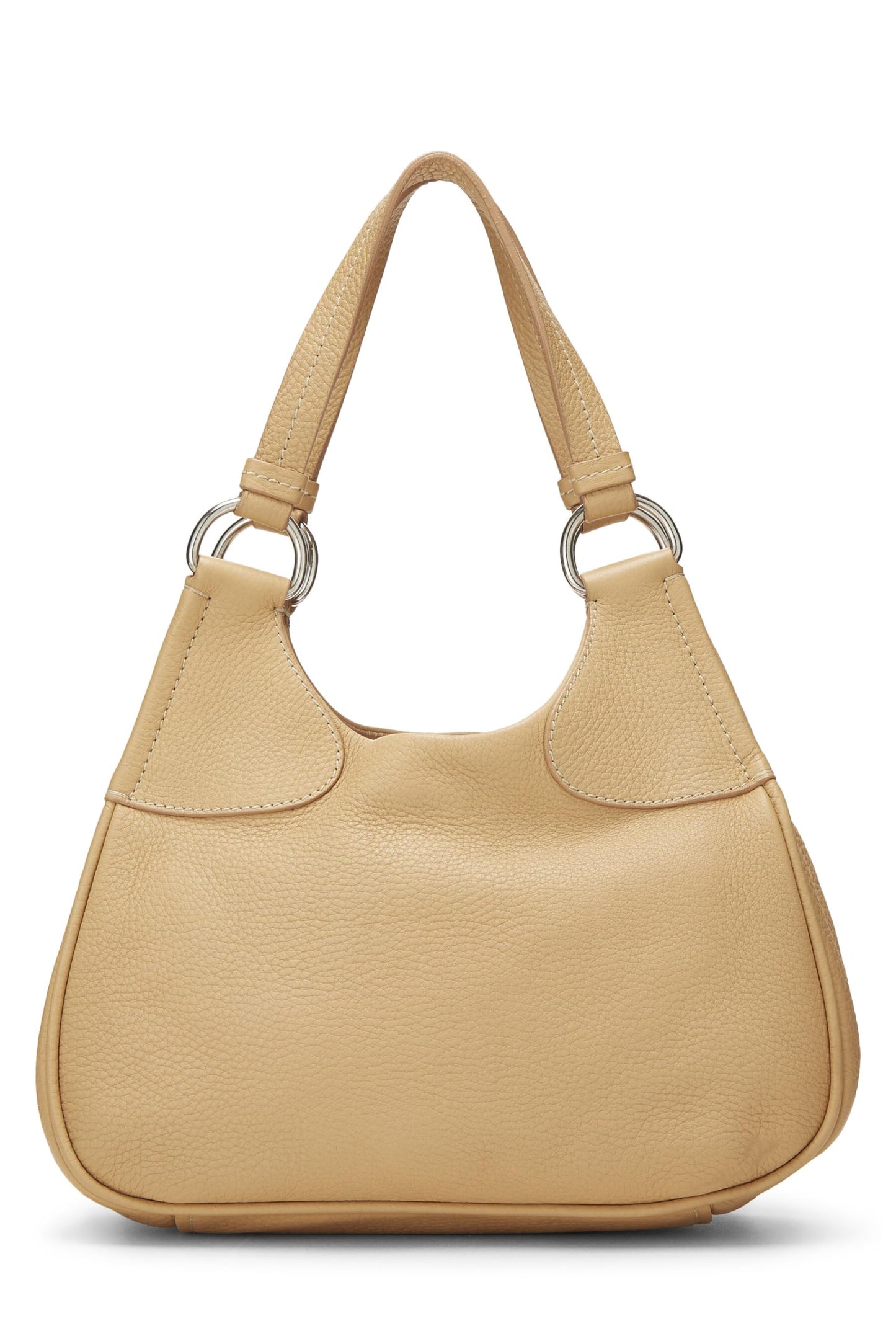 Prada, Beige Vitello Daino Shoulder Bag, Beige