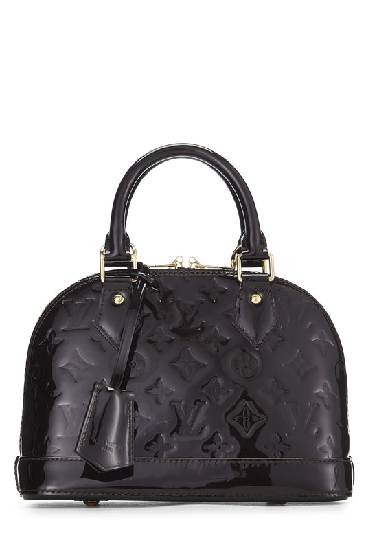 Louis Vuitton, Amarante Monogram Vernis Alma BB, Purple