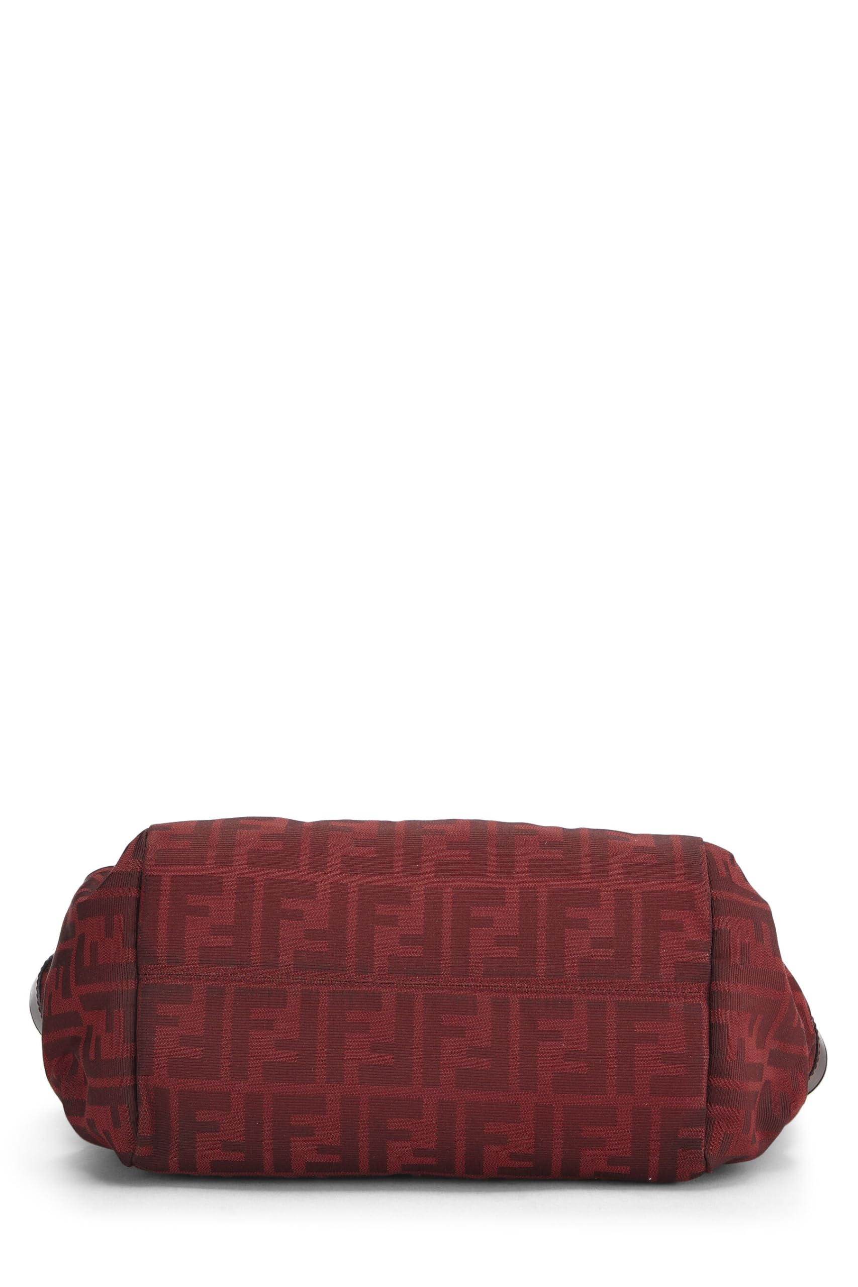 Fendi, Red Zucca Canvas Chef Pocket Tote Small, Red