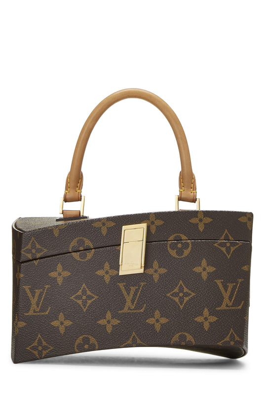 Louis Vuitton, Frank Gehry x Louis Vuitton Monogram Canvas Twisted Box, Brown