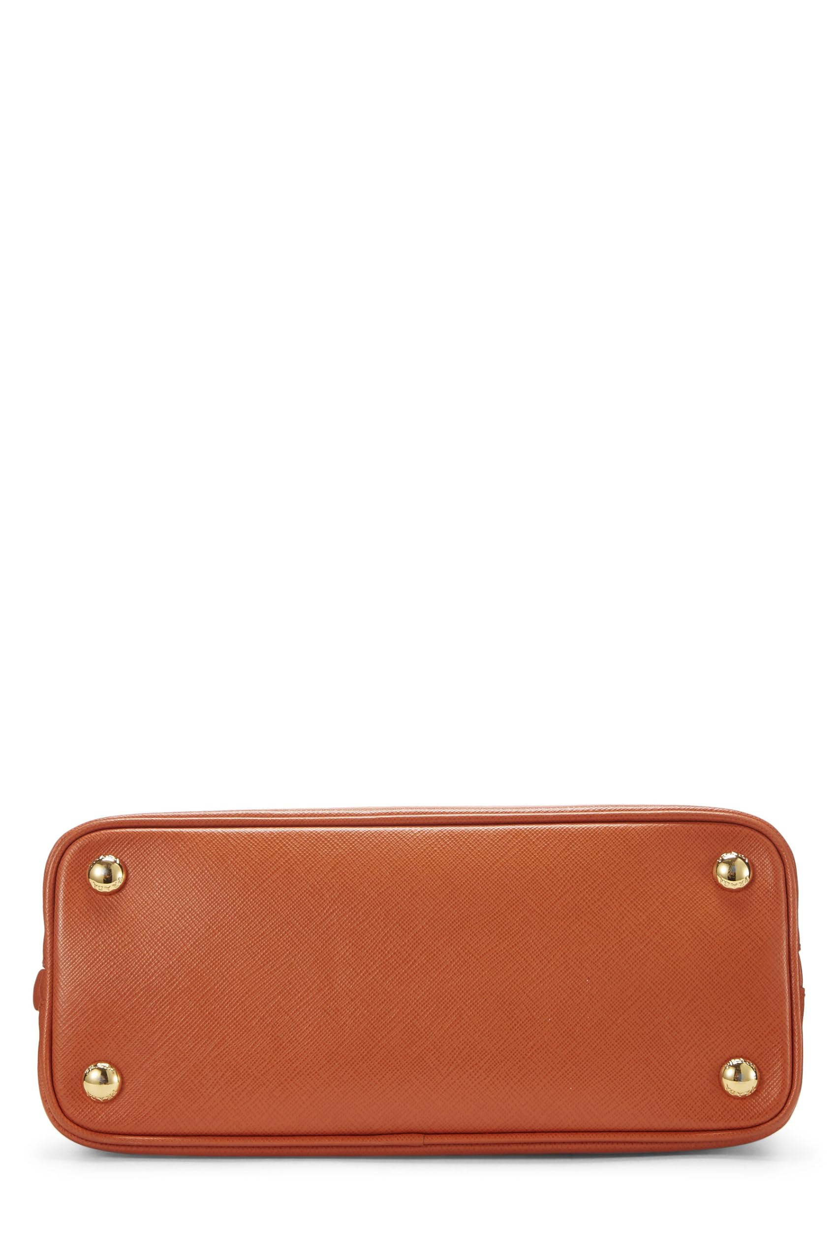 Prada, Orange Saffiano Promenade Small, Orange Luxury Handbag