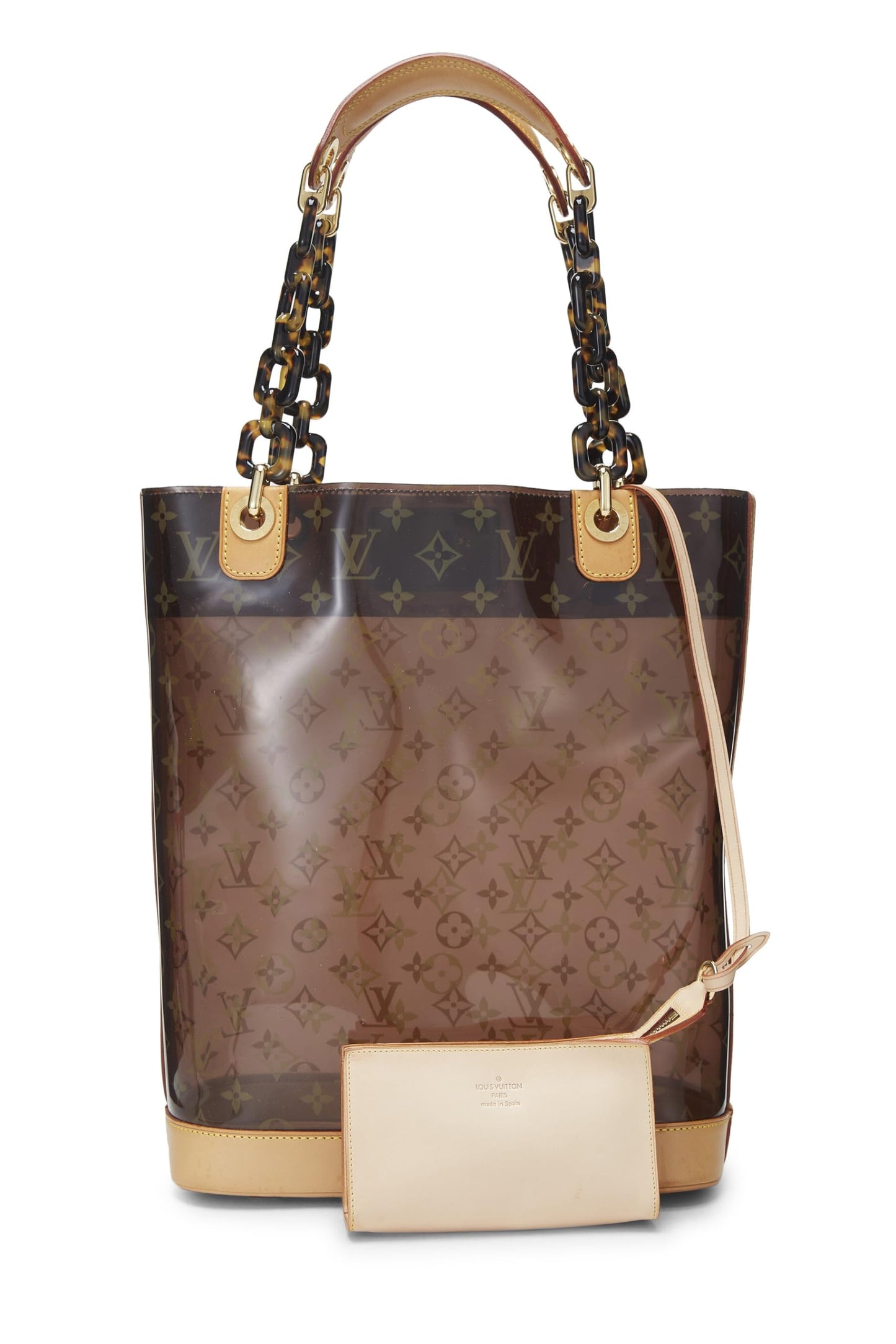Louis Vuitton, Monogram Ambre Vinyl Cabas MM, Brown