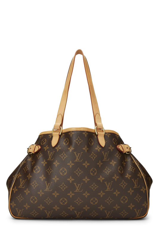Louis Vuitton, Monogram Canvas Batignolles Horizontal, Brown