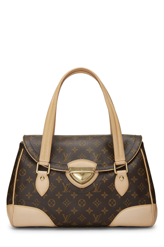 Louis Vuitton, Monogram Canvas Beverly GM, Brown