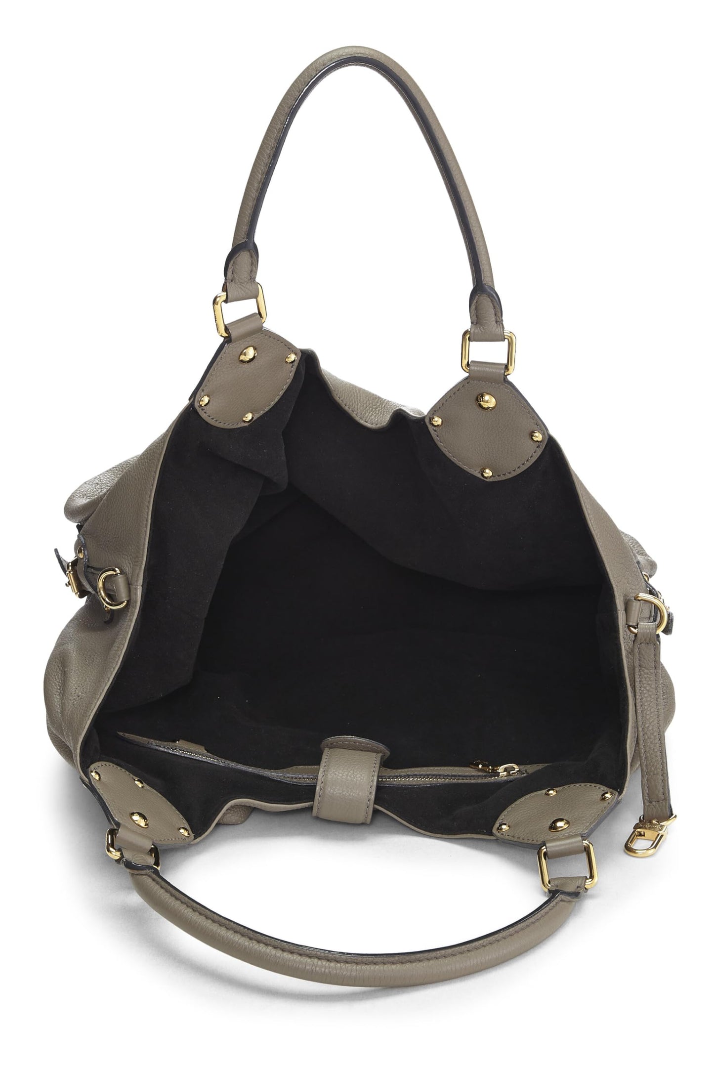 Louis Vuitton, Grey Monogram Mahina Large, Grey