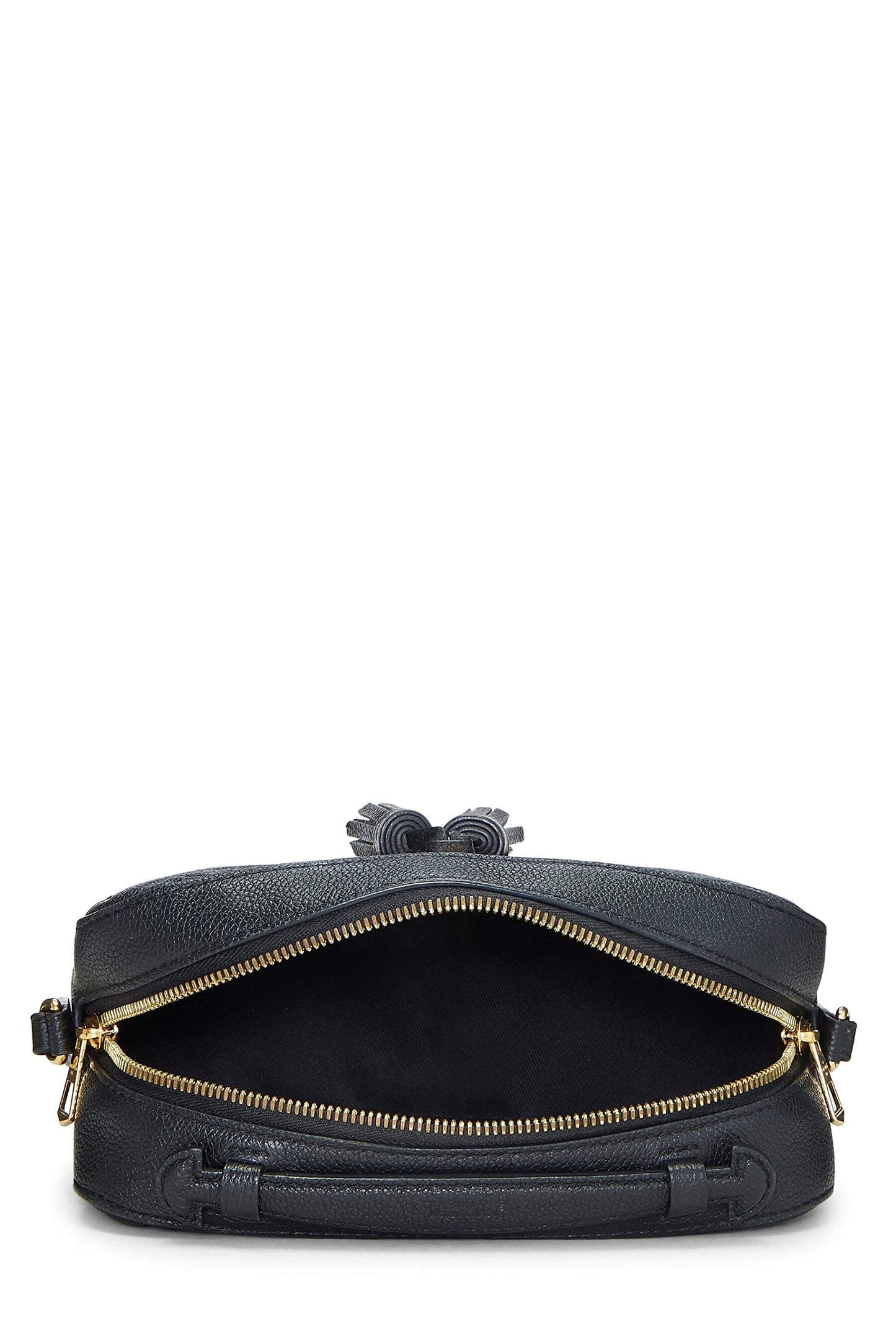 Louis Vuitton, Black Monogram Empreinte Saintonge, Black