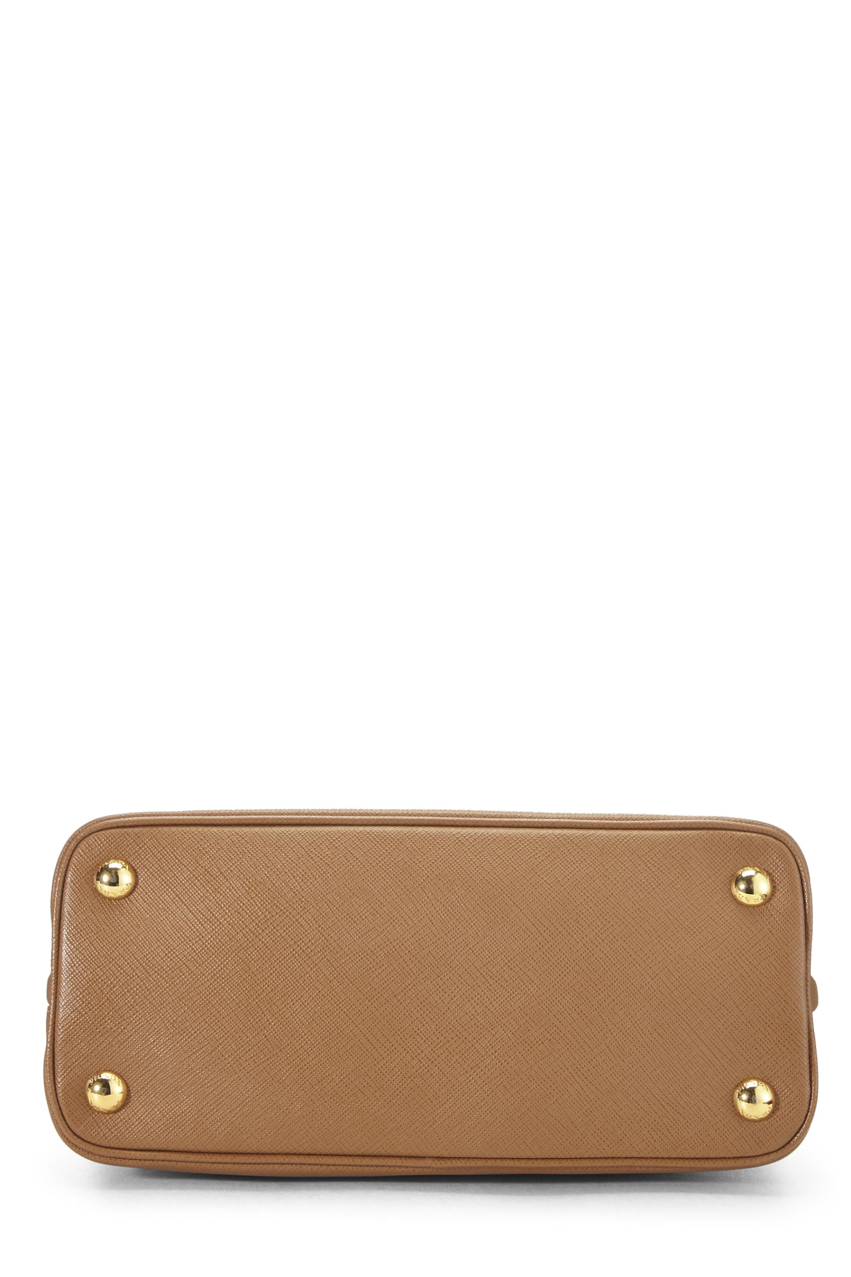 Prada, Brown Saffiano Lux Handbag Mini, Brown