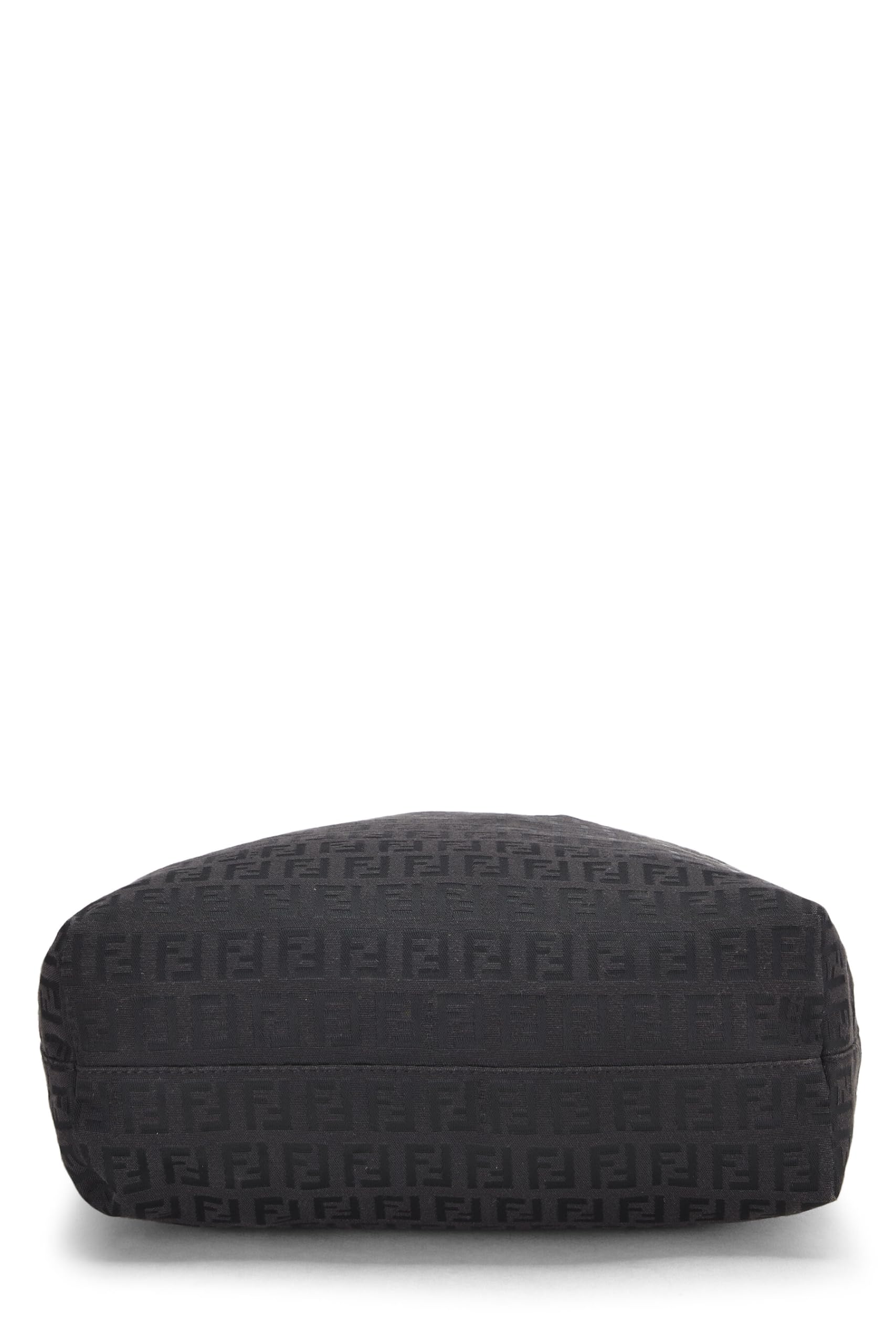 Fendi, Black Zucchino Canvas Tote Small, Black
