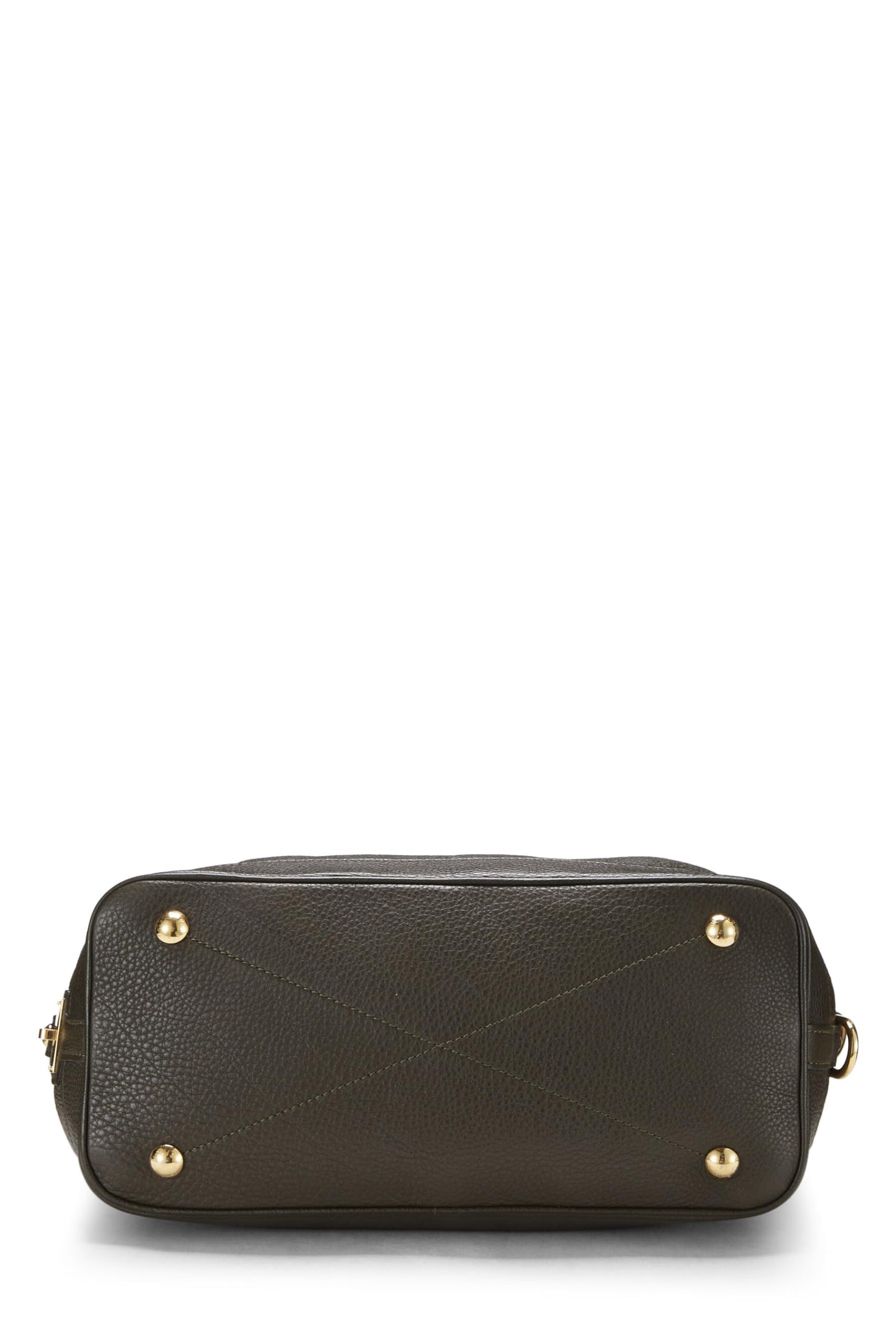 Louis Vuitton, Green Monogram Mahina Leather Stellar PM, Green