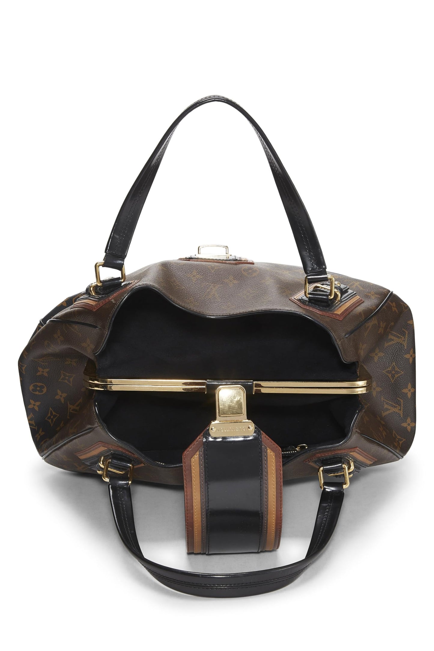 Louis Vuitton, Black Monogram Mirage Griet, Black