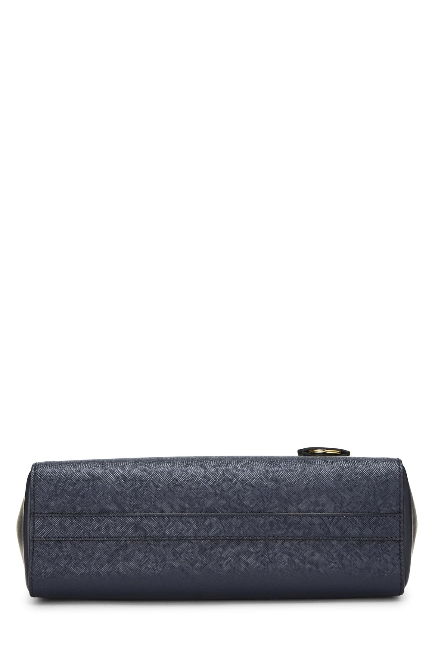 Prada, Navy Saffiano Convertible Handbag Small, Navy