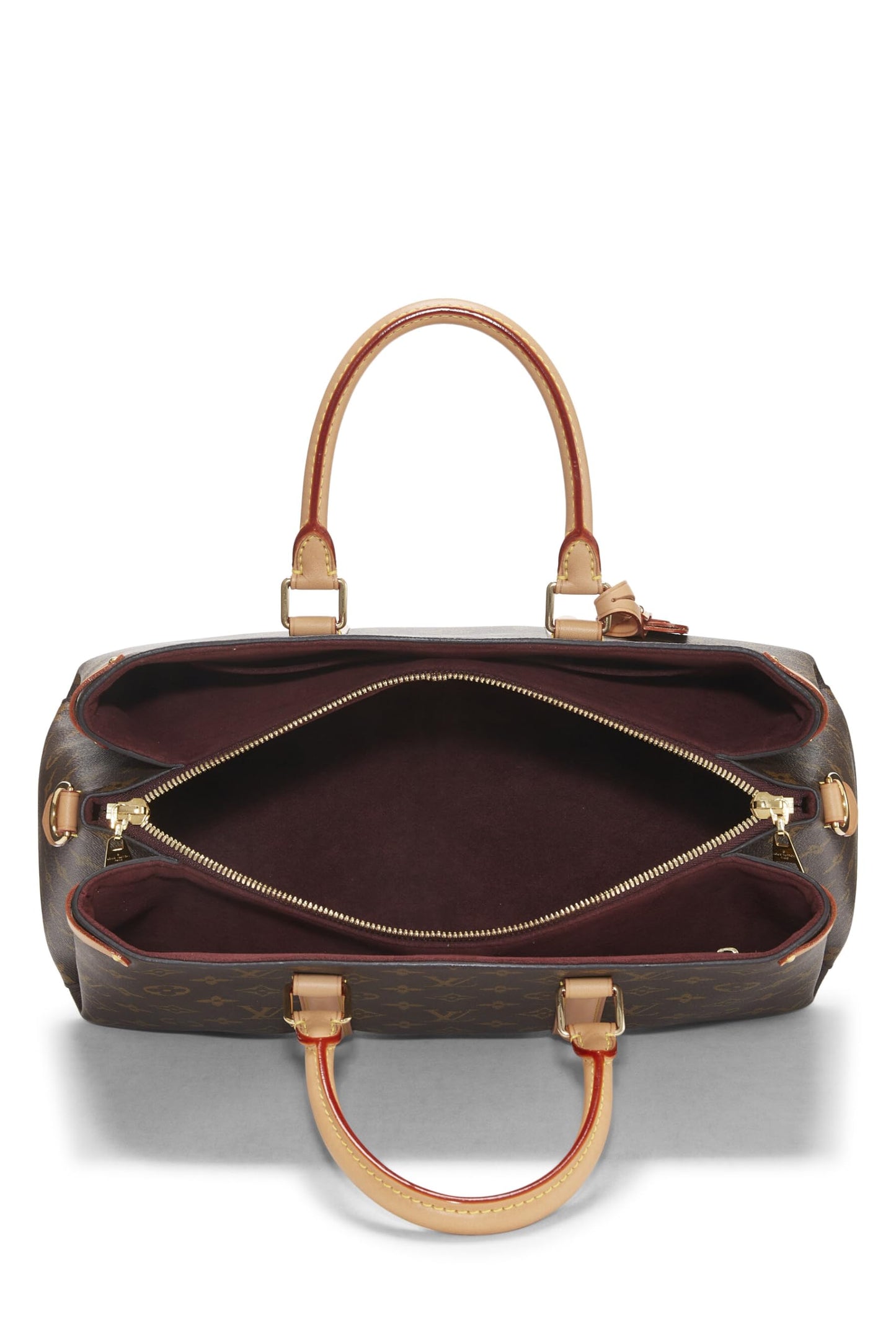 Louis Vuitton, Monogram Canvas Soufflot MM NM, Brown