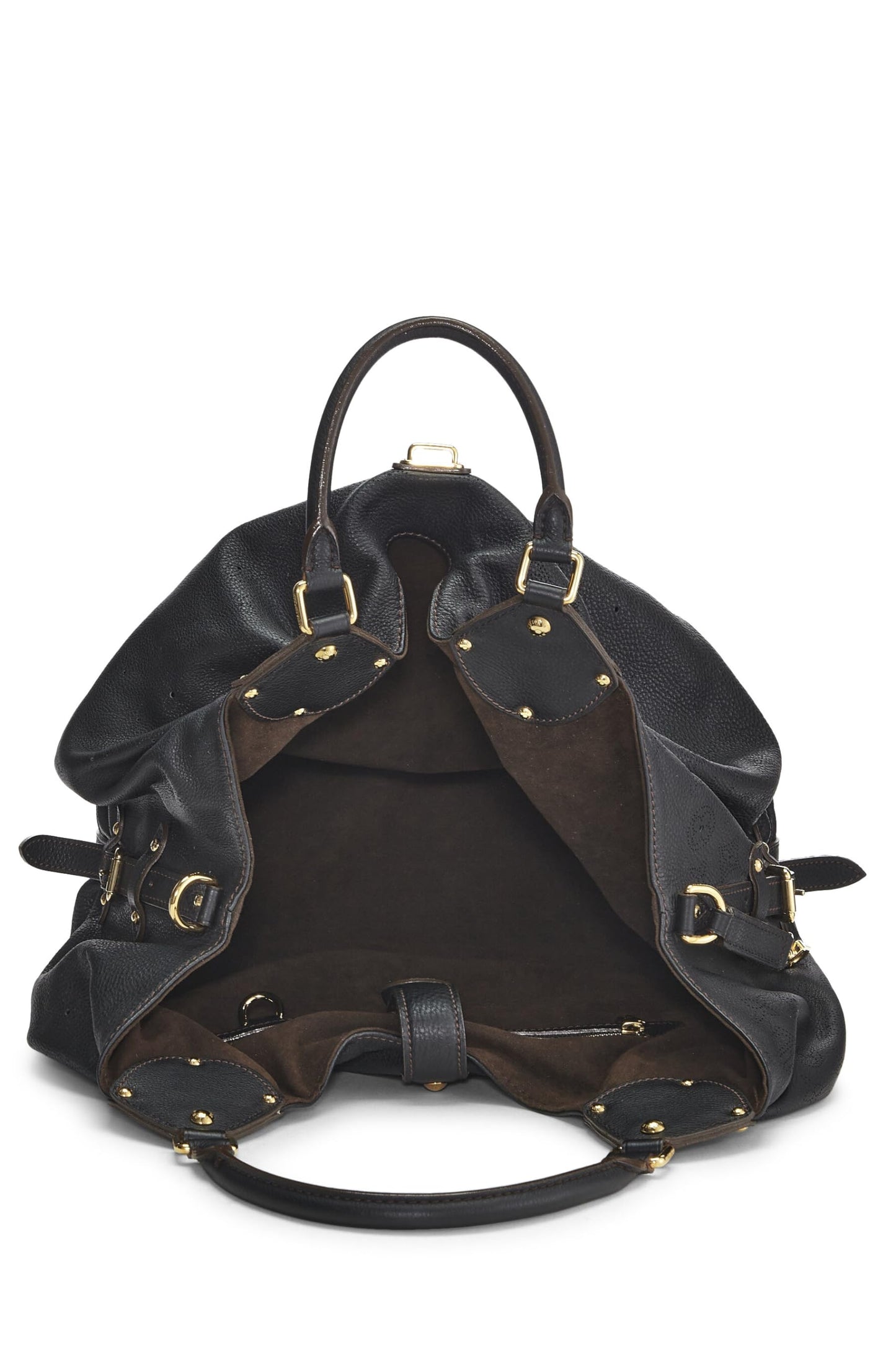 Louis Vuitton, Black Monogram Mahina XL, Black