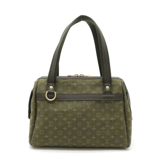 Louis Vuitton Green Canvas Josephine handbag bag