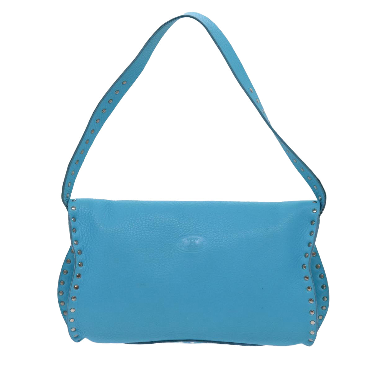 Luxury CELINE Shoulder Bag Light Blue 72402