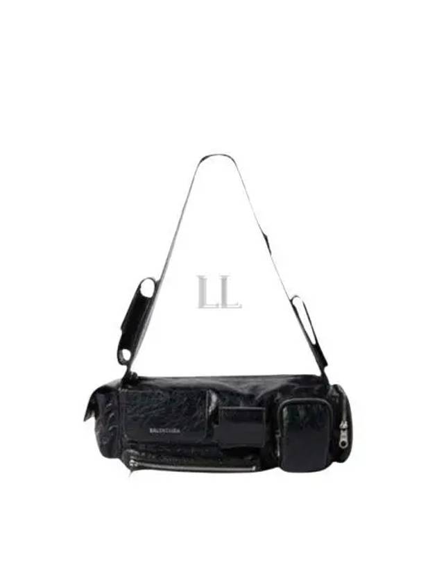 Luxury Balenciaga Trending 2026 Superbusy XS Sling Shoulder Bag Black