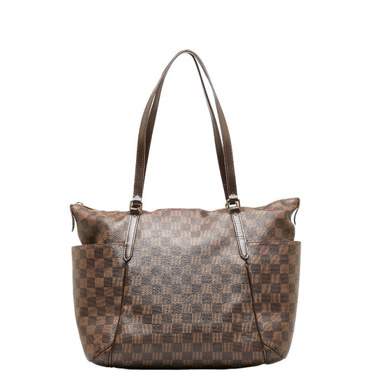 Louis Vuitton Damiere Toilet MM Shoulder Bag N41281 Brown PVC Leather Louis Vuitton
