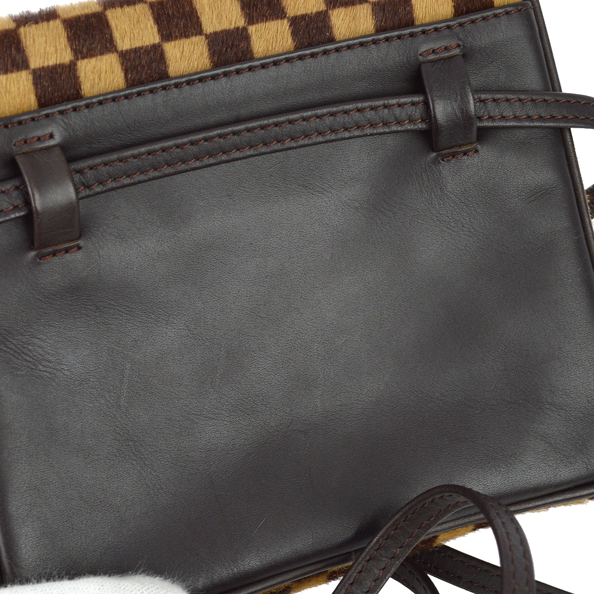 Louis Vuitton 2001 Damier Sauvage Gazelle Bum Bag