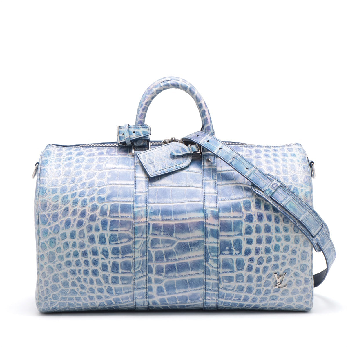 Louis Vuitton Exotic Leather Keepall Bandouliere 45