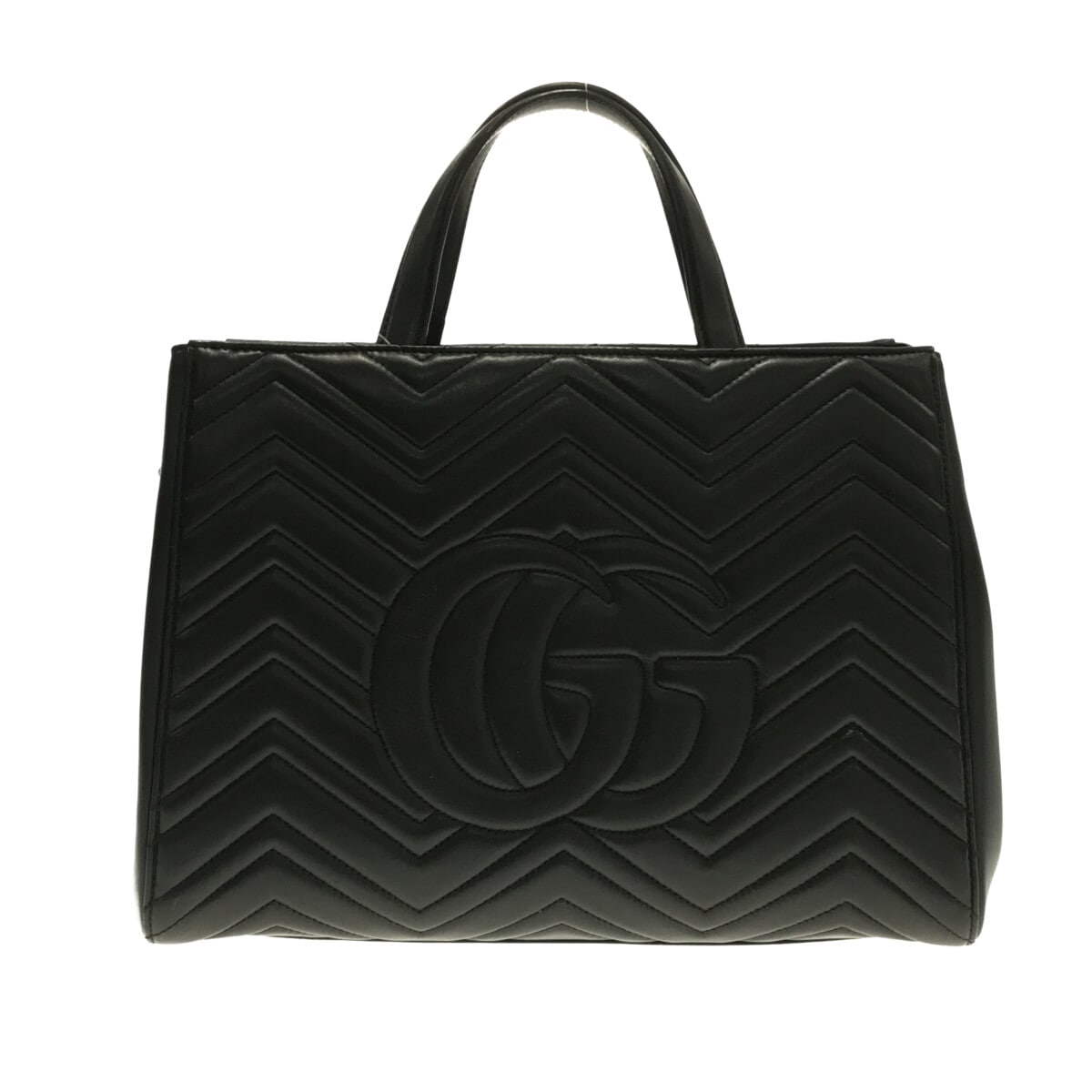 Gucci Lou Leather Top Handle Handbag