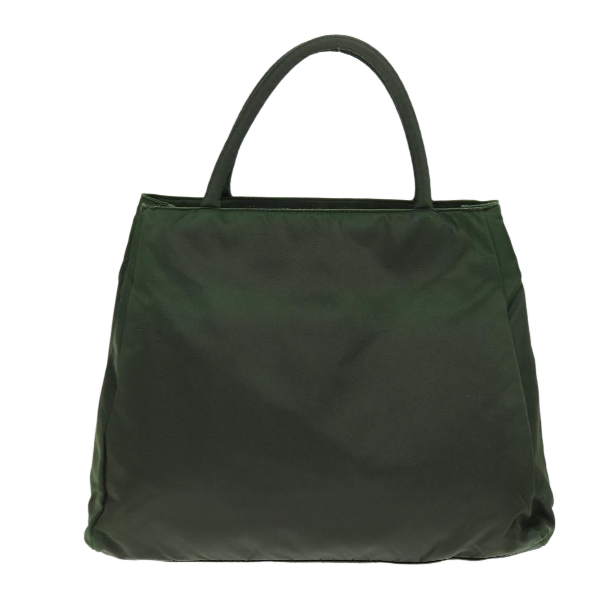 PRADA Hand Bag Nylon Khaki Auth 73881