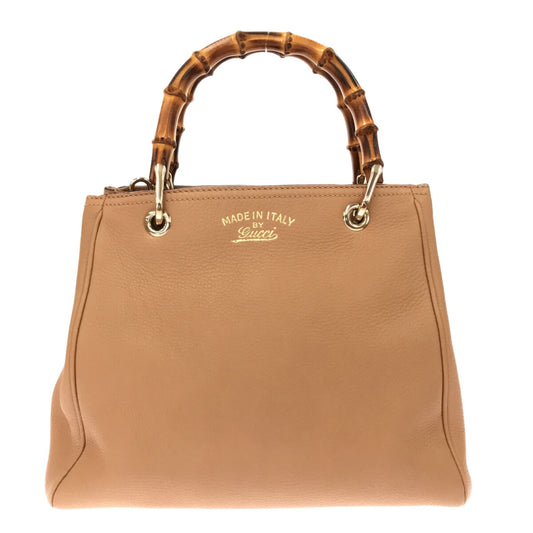 Gucci Bamboo Leather Tote Style 12