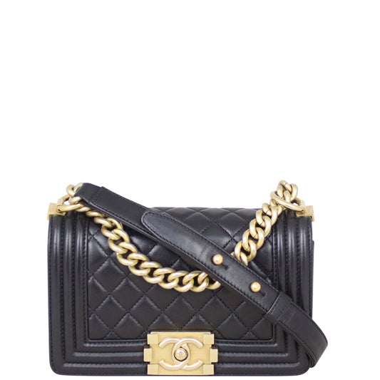 Chanel Boy Small | Black Lambskin
