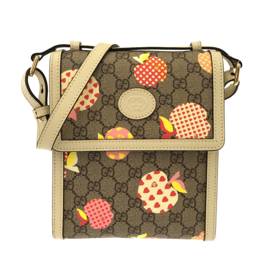 Gucci Lou Canvas Shoulder Bag