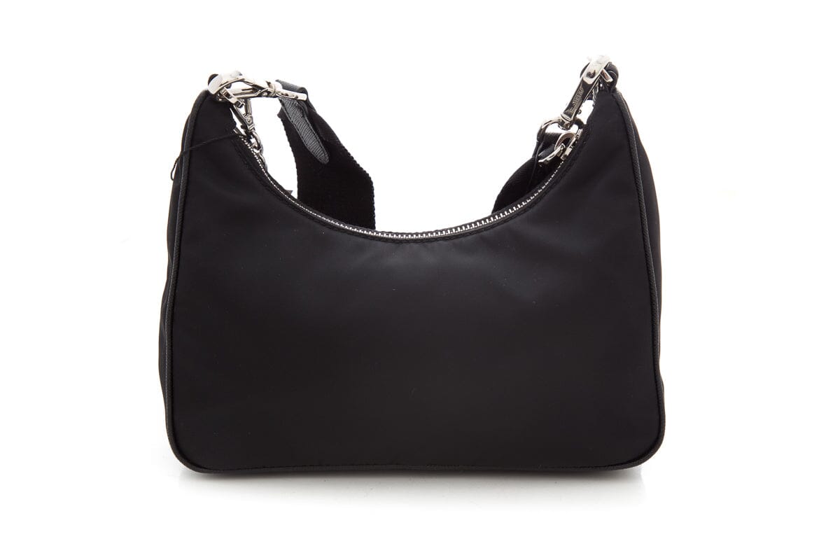 Prada Re-Edition Tessuto Black Hobo Handbag