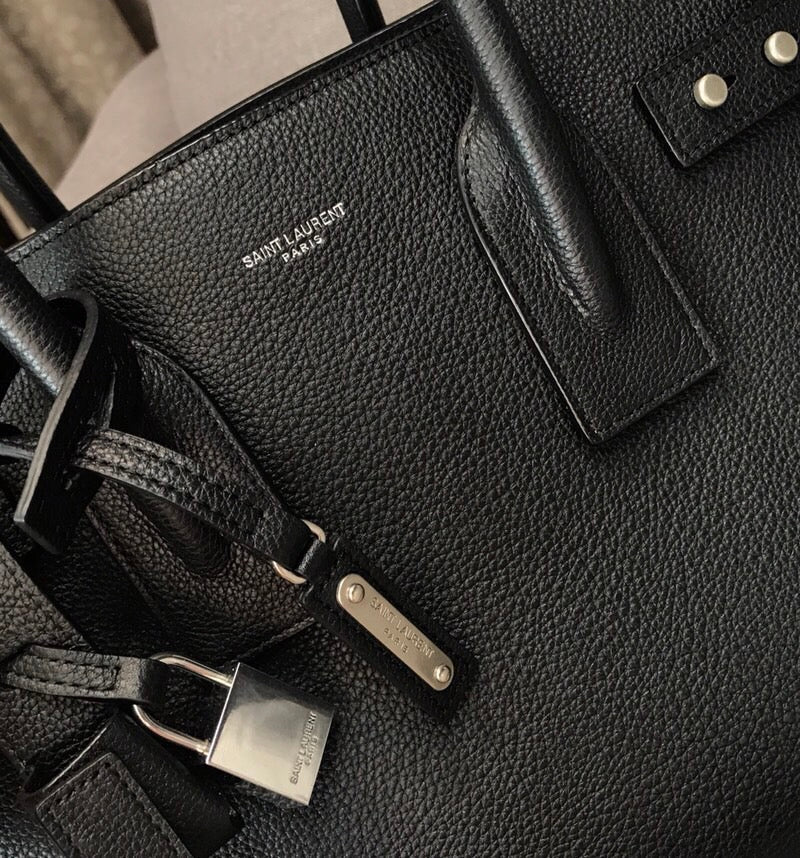 Yves Saint Laurent Sac De Jour Small Black Luxury Handbag