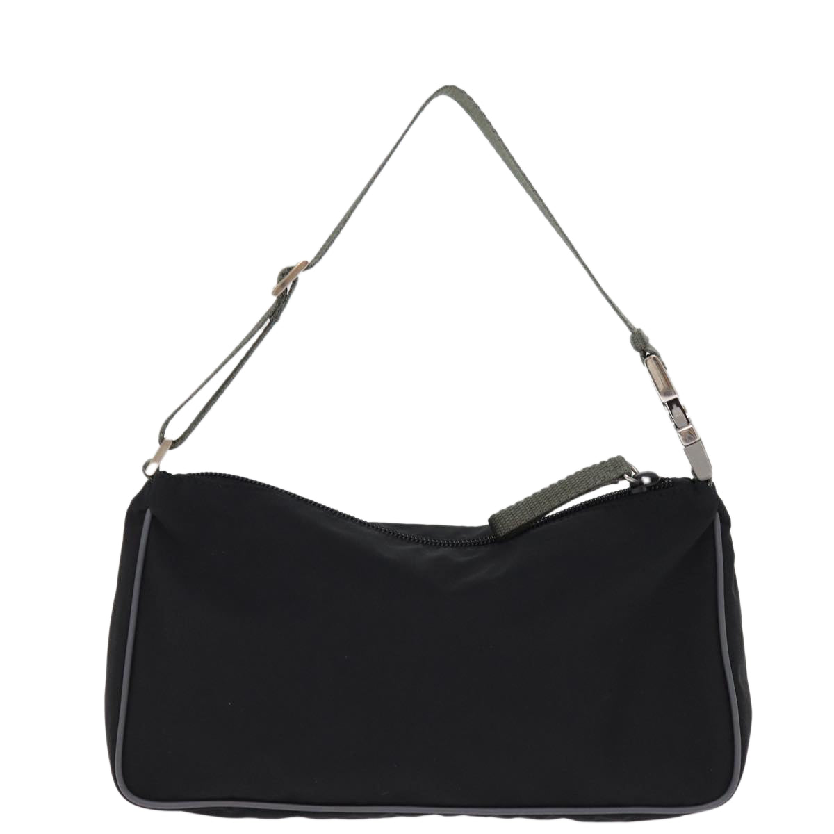 PRADA Sports Accessory Pouch Nylon Black Auth 75051