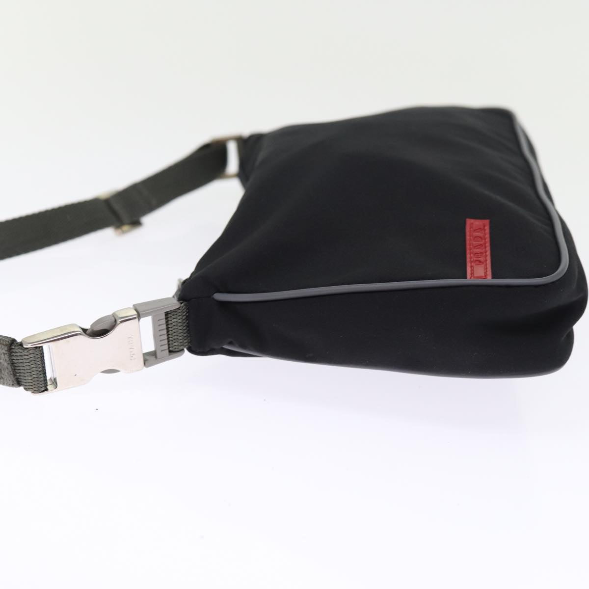 PRADA Sports Accessory Pouch Nylon Black Auth 75051