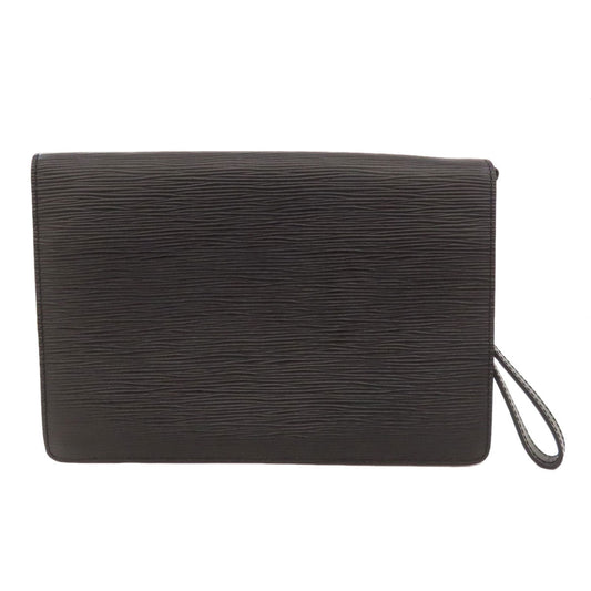 LOUIS VUITTON business bag M52612 Epi black Serie Dragonne mens