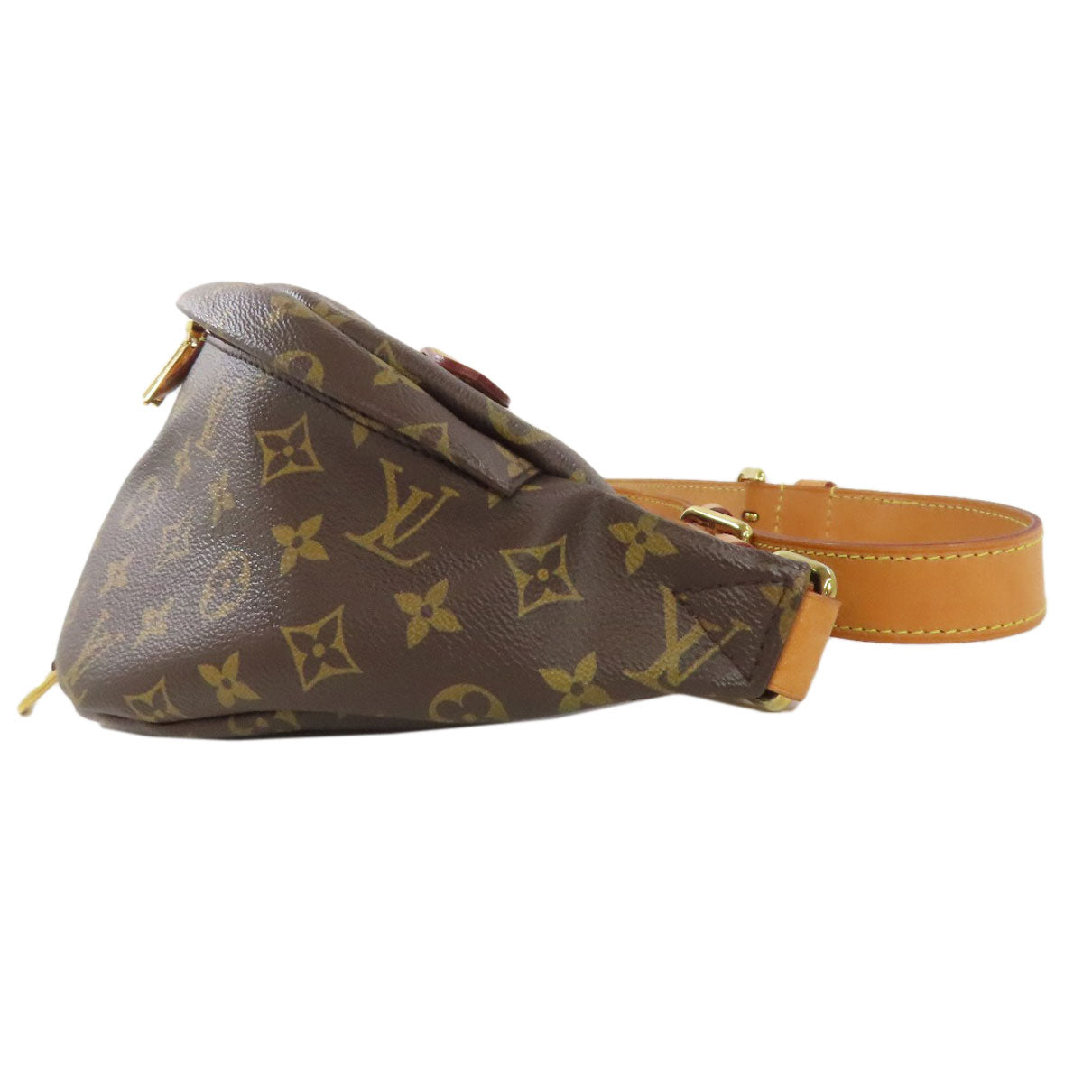 LOUIS VUITTON Sling bag Monogram canvas Brown Bum bag
