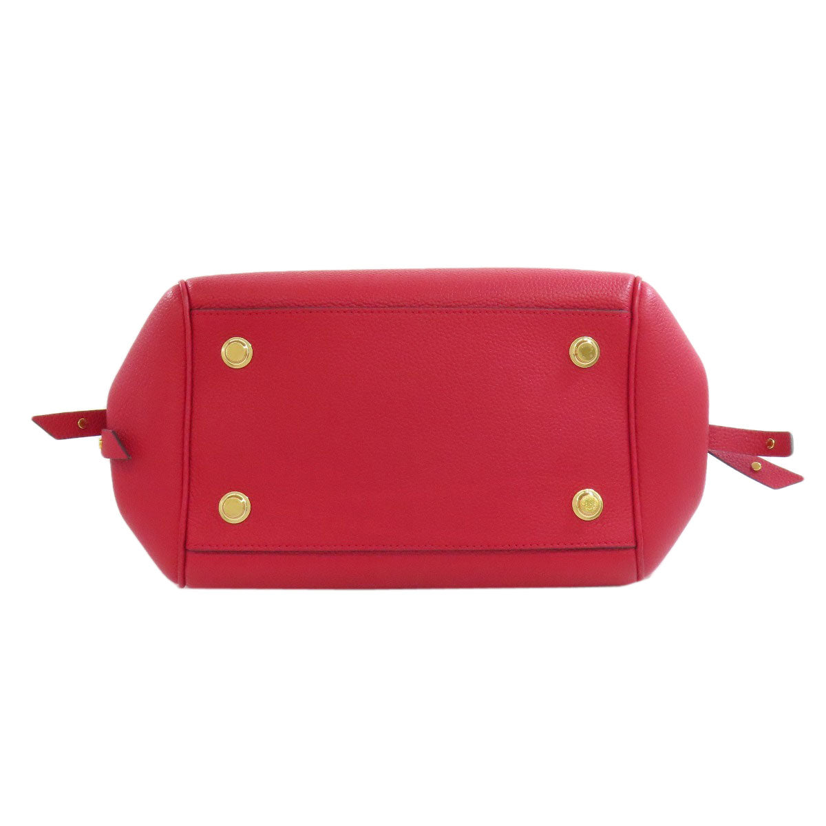 LOUIS VUITTON Handbag leather Red Mira PM Women