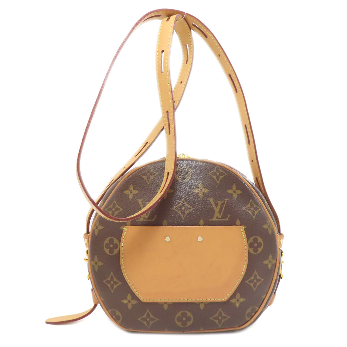 LOUIS VUITTON Shoulder Bag Monogram canvas Brown Bowt Chapot Supreme Women