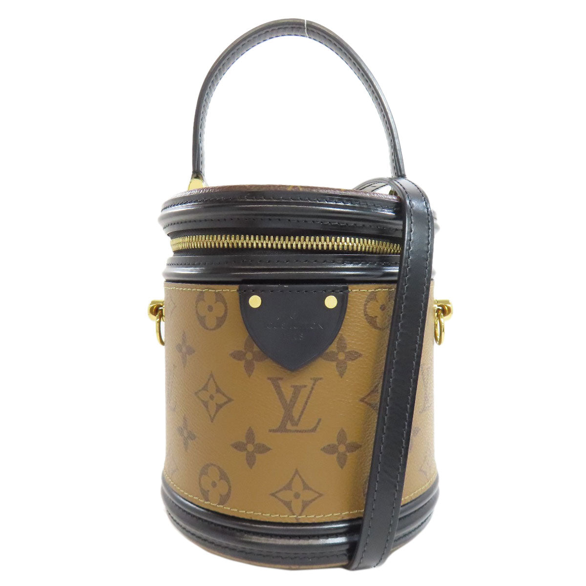 LOUIS VUITTON Handbag Monogram reverse Brown Cannes