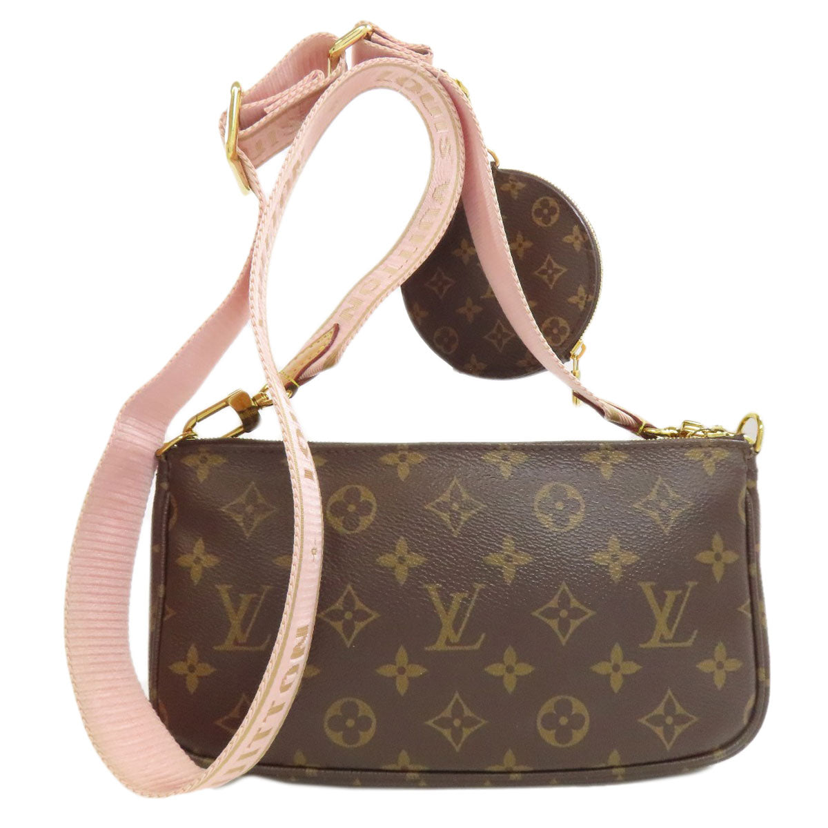 LOUIS VUITTON Shoulder Bag Monogram canvas Brown Multi Pochette Accessoires Women