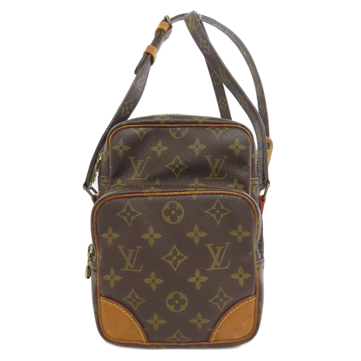 LOUIS VUITTON Shoulder Bag Monogram canvas Brown Amazone