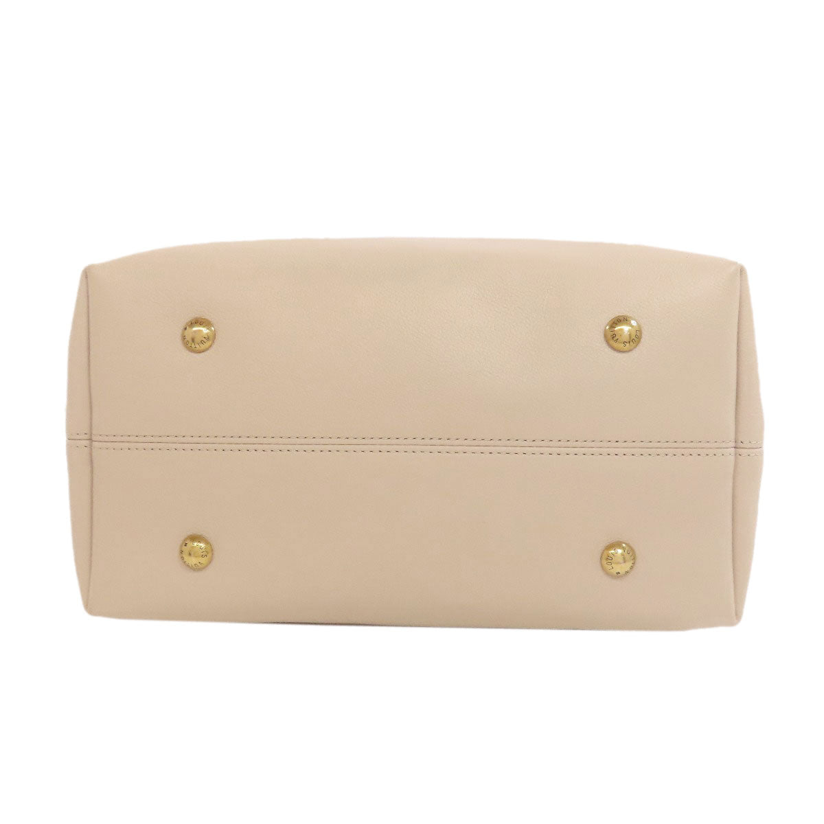 LOUIS VUITTON Tote Bag Calfskin beige Lowkey Hobo MM Women