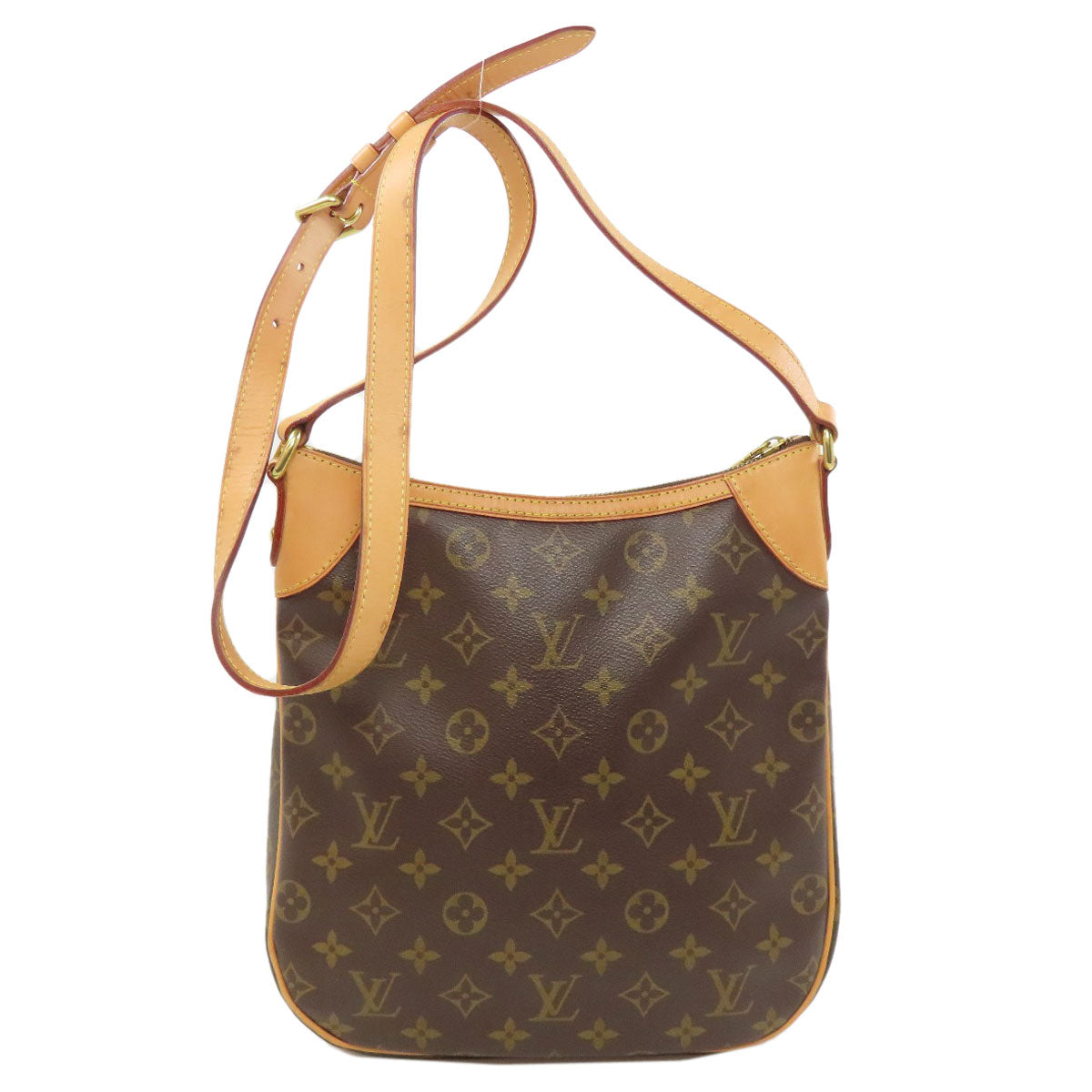 LOUIS VUITTON Shoulder Bag Monogram canvas Brown Odeon PM Women