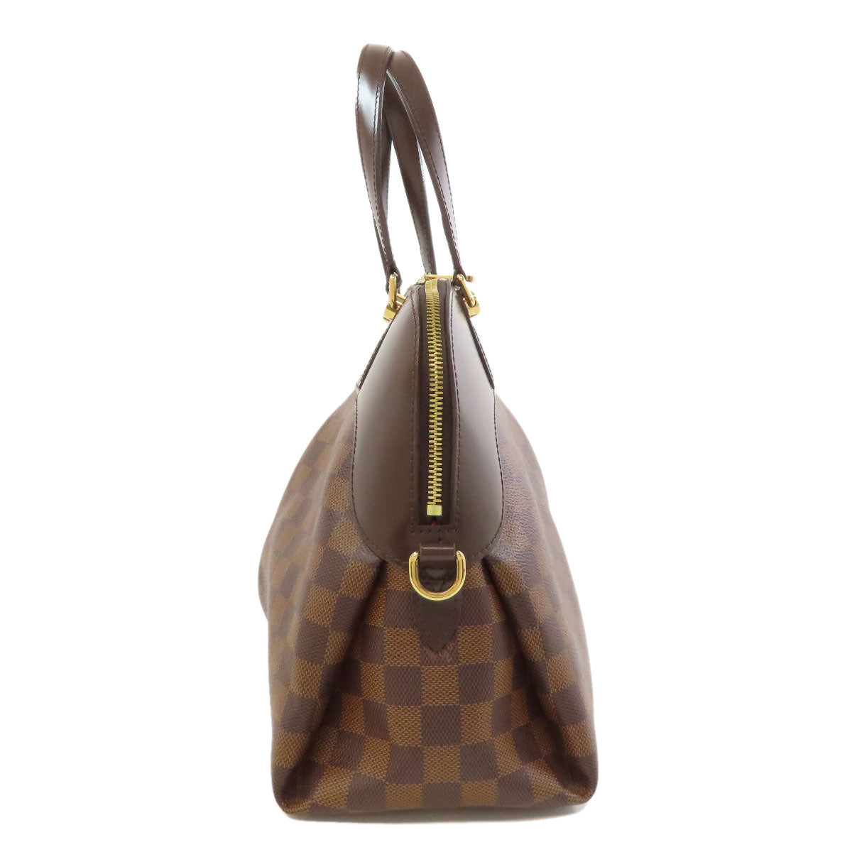 LOUIS VUITTON Handbag Damier canvas Brown Salvi Women
